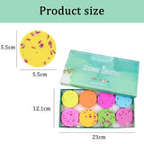 8 Pack Aromatherapy Shower Steamers & Shower Bombs Gift Set with Natural Essential Oils for Relaxation