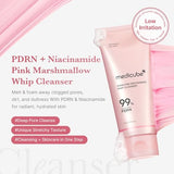 Medicube PDRN Pink Niacinamide Whip Cleanser 120g - Gentle Hydrating Face Wash