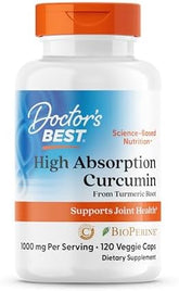 Doctor's Best, High Absorption Curcumin, 120 Veggie Caps