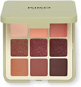 KIKO Milano Green Me Eyeshadow Palette - 9 Multi-Finish Shades
