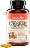 Naturewise Organic Turmeric Curcumin 90 Vegan Capsules
