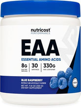 Nutricost EAA Powder - Blue Raspberry - 30 Servings - Essential Amino Acids