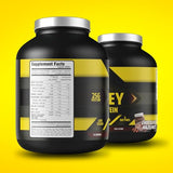 Body Builder 100% Whey Protein - 25g Protein, BCAAs, Glutamine - Chocolate Hazelnut - 4 LB