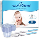 Easy@Home 50-Pack 5mm Wide Accurate Ovulation Predictor Kit (LH Strips)