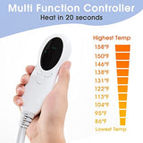 Electric Heating Pad for Back Pain Relief – 30x60cm with Dry & Moist Heat