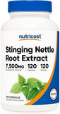 Nutricost Stinging Nettle Root Extract: Powerful Herbal Support (7500mg)