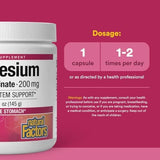 Natural Factors Magnesium Bisglycinate Powder - 4.2oz
