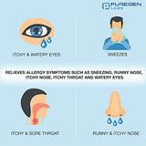 Puregen Labs Fexofenadine 180mg 24-Hour Non-Drowsy Allergy Relief (100 Ct)