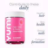 YUMI Biotin Gummies for Hair, Skin & Nails | 5000mcg Biotin Supplement