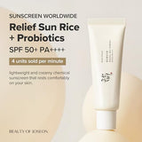 Beauty Of Joseon Sunscreen Cream - Rice Extract & Probiotics 50ml | SPF Protection