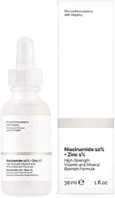 The Ordinary Niacinamide 10% + Zinc 1% Face Serum - Oil Control & Pore Refiner