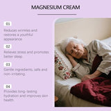 Magnesium Sleep Cream with Lavender & Olive Oil - Muscle Relaxing & Stress Relief Aid