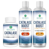 Best Earth Naturals Catalase Hair & Supplement Starter Set