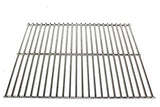 Premium Stainless Steel Briquette Rock Grate for MHP JNR Gas Grills - 18" x 13-3/4" Durable Replacement Part HH-Grate-SS
