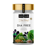 Kapiva 100% Natural Dia Free Capsules - Sugar Level Management (60 Count)