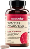 NatureWise, Womens Probiotics, WiseBiotics Delayed Release, 60 Capsules