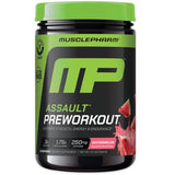 MusclePharm Assault Sport Pre-Workout Powder - High-Dose Energy, Focus, Strength & Endurance - Watermelon, 30 Servings