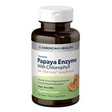 American Health Papaya Enzyme with Chlorophyll - 250 Chewable Tablets