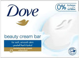 صابون Dove المُرطب لجمال البشرة: تنظيف لطيف مع ¼ كريم (عبوة من ٤)