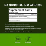 Swanson Full Spec Lion's Mane Mushroom 60 Capsules .