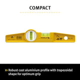 Stabila Type 81 Sm Torpedo Spirit Level, 25 cm - Professional Grade with Belt Pouch