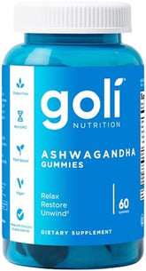 Goli Ashwagandha & Vitamin D Gummy - 60 Coun