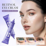 Retinol & Hyaluronic Acid Eye Cream for Dark Circles, Wrinkles & Puffiness