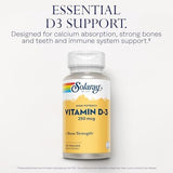 Solaray Vitamin D3 10,000 IU - 60 VCapsules
