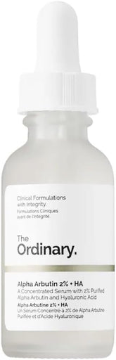 Alpha Arbutin 2% + Hyaluronic Acid Serum by The Ordinary | 30ml
