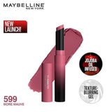 Maybelline New York Lipstick - Color Sensational Ultimattes 599 More Mauve - Matte Finish With Jojoba Oil