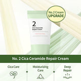 numbuzin No.2 Cica Ceramide Repair Cream – Soothing & Barrier Repair Korean Skincare