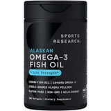 Sports Research Triple Strength Omega-3 Fish Oil 1250 mg - 180 Softgels