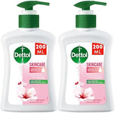 Dettol Rose & Sakura Hand Wash (2 x 200ml) - Germ Protection & Soft Skin