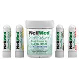 NeilMed Smell Restore All-Natural Smell Training Kit with 4 Essential Oil Inhalers