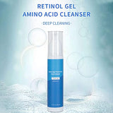 Retinol & Amino Acid Facial Cleansing Gel - Deep Pore Cleansing & Oil Control