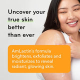 AmLactin Daily Vitamin C Body Lotion, 7.9oz, Exfoliating & Skin Brightening for Dry Skin, 7% Lactic Acid