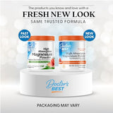 Doctor's Best High Absorption Chelated Magnesium Powder - Peach Flavor