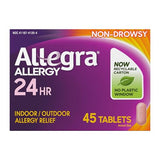 Allegra Adult Non-Drowsy Antihistamine Tablets - 45 Count 180mg