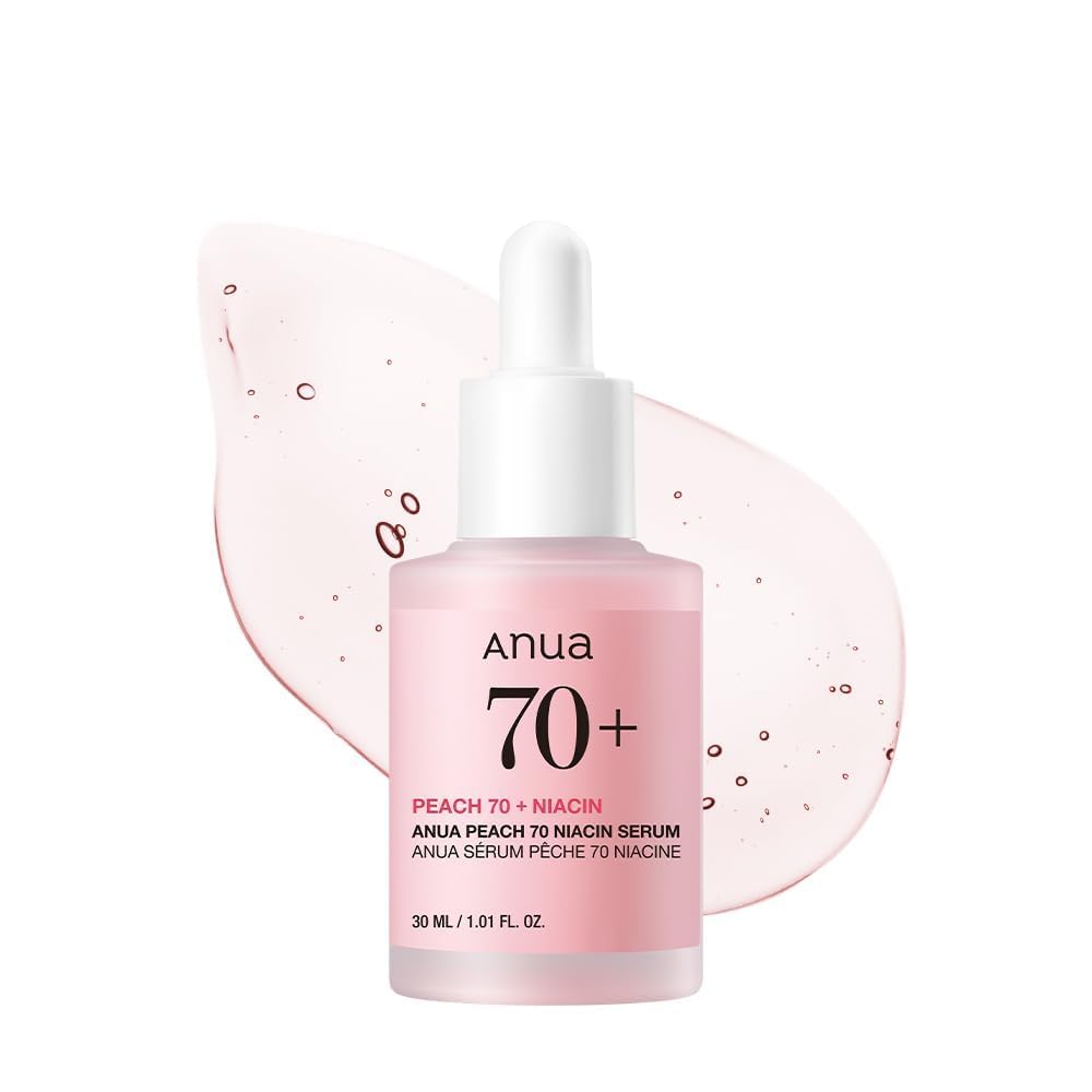 ANUA Peach 70 Niacinamide Serum 30ml – Lightweight Hydration for Dry Skin