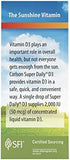Carlson Labs Super Daily D3 2000 IU - Supports Immune Health & Bone Strength