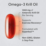 Sports Research Antarctic Krill Oil with Astaxanthin: Omega-3 Support