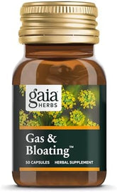 Gaia Herbs RapidRelief Gas & Bloating Relief Capsules (50 Capsules)