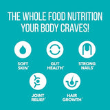 Nature's Plus Collagen Peptides 294g (0.65lbs) - Hydrolyzed Collagen Protein Powder