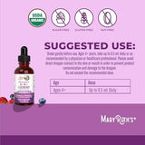 MaryRuth's USDA Organic Elderberry Liquid Drops for Kids | Immune Support | Vegan & Gluten-Free | 1oz