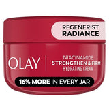 Olay Strong & Firm Niacinamide Face Moisturizer - 2 oz for Hydration & Cell Turnover, Eco Jar