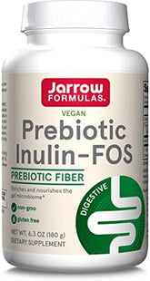 Jarrow Formulas Inulin FOS Prebiotic Fiber Powder - 6.3 oz - Digestive Health