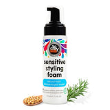 SoCozy Kids Sensitive Styling Foam - Gentle Natural Hold Styler for Straight or Curly Hair