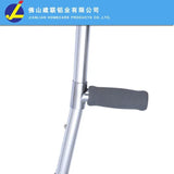 Dorra JL933L Anodized Aluminum Forearm Crutch with Movable Handgrip