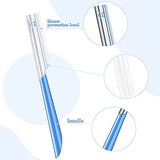 Women Facial Razor for Hair Removal - Dermaplaning Tool Peach Fuzz Trimmer