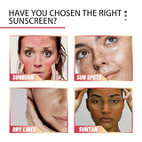 UV Sunscreen Stick SPF 50 Plus, Sunblock Stick for Skin, Sun Defense, Tanning Protection, Lightweight, 15g